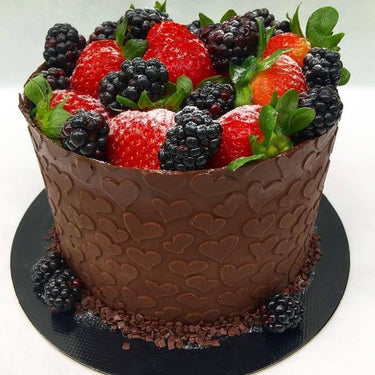 Forma De Chocolate - Placa De Textura Coração Ref. 9376 BWB